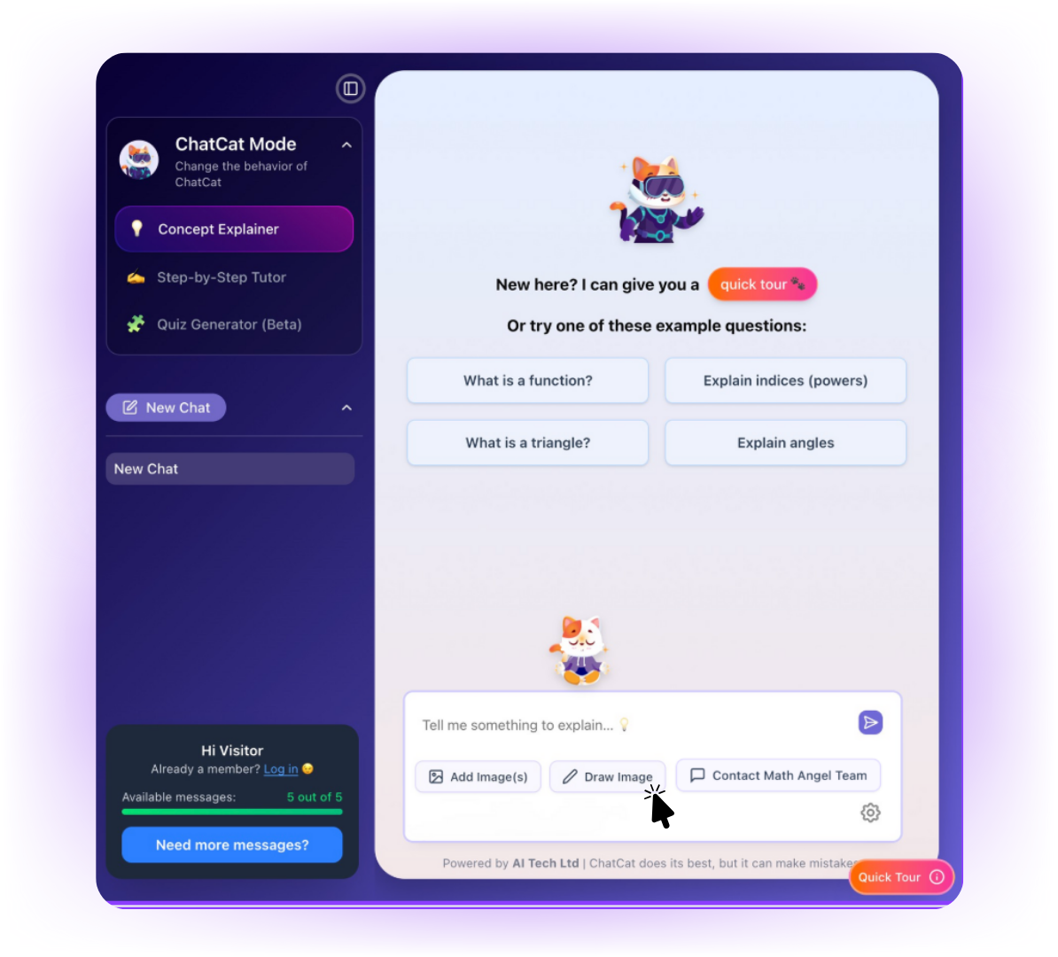 Math Angel product preview